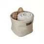 ORDINETT Scatola in tessuto S 18x18x14cm Ego ecru