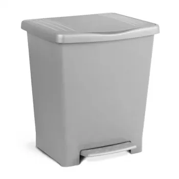 TATAY Millenium cestino con pedale 23L grigio