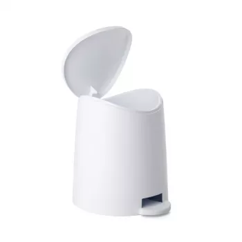 TATAY cestino da bagno con pedale 3L Standard bianco