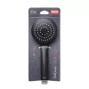 TATAY Verona soffione doccia a mano Ø10cm, 1 getto, nero opaco