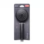 TATAY Verona soffione doccia a mano Ø10cm, 1 getto, nero opaco