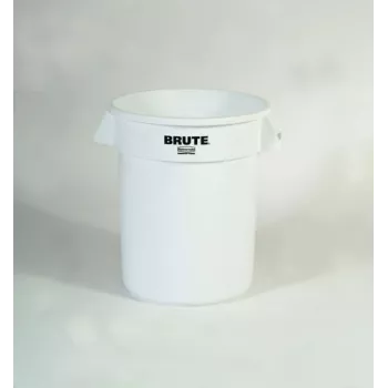 Rubbermaid BRUTE contenitore rotondo bianco 75,7L con canali di ventilazione, senza coperchio FG262000WHT