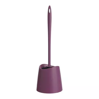 TATAY scovolino WC Standard con porta spazzolino, melanzana