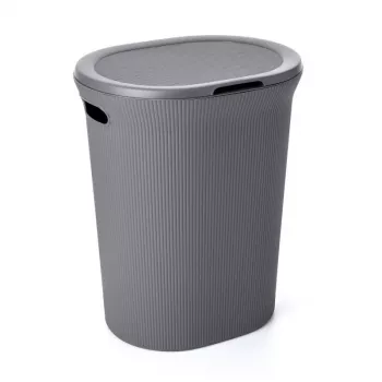 TATAY cesto portabiancheria Baobab 40L grigio