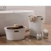 TATAY cesto portabiancheria Baobab 40L bianco