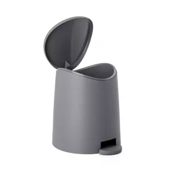 TATAY cestino da bagno con pedale 3L Standard grigio