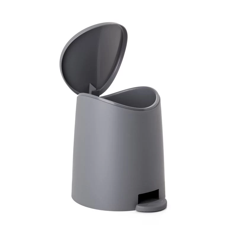 TATAY cestino da bagno con pedale 3L Standard grigio