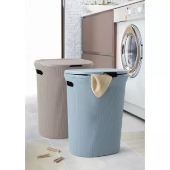 TATAY cesto portabiancheria Baobab 40L tortora