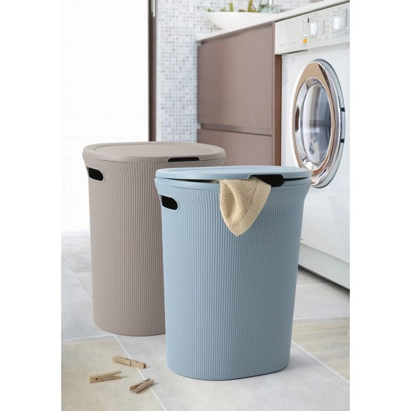 TATAY cesto portabiancheria Baobab 40L tortora