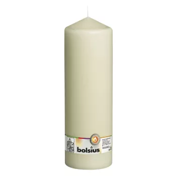 BOLSIUS paralume cilindrico per candele Ø300x98mm beige