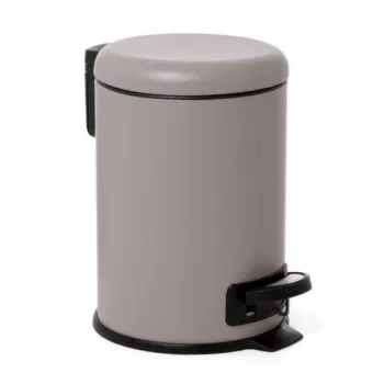 TATAY contenitore con pedale 3L Nordic acciaio inox/marrone