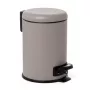 TATAY contenitore con pedale 3L Nordic acciaio inox/marrone