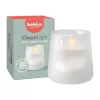 BOLSIUS Clean Light candela profumata in vetro Ø95x85mm senza profumo