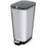 KIS pedale cestino Metallic Chic secchio L 45L grigio acciaio
