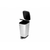 KIS pedale cestino Metallic Chic secchio L 45L grigio acciaio