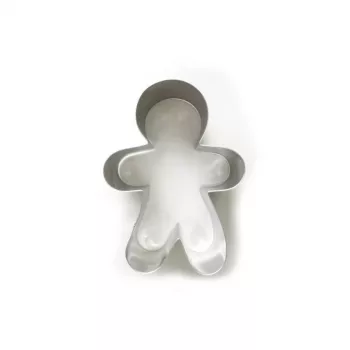 GUARDINI stampo per omino di pan di zenzero 20 x 14,7 cm rivestimento antiaderente acciaio al carbonio