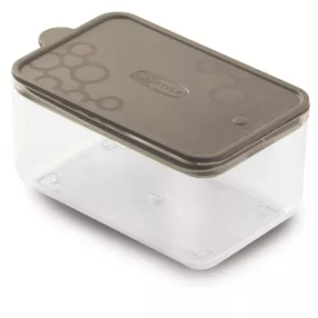 GIOSTYLE Con.Tengo ciotola rettangolare per animali domestici S 0,7L grigio-marrone