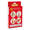 GUARDINI set stampi 3D per pan di zenzero con 4 forme in una scatola 21 x 12,5 x 2 cm