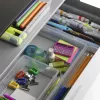 KIS Box Sistemo organizer 8, 37,5 x 15 x 5 cm, trasparente/grigio chiaro