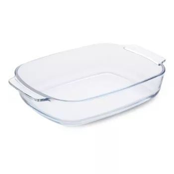 GUARDINI teglia in vetro rettangolare vetro borosilicato 34x22,5x6 cm / 2,7 L