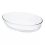 GUARDINI teglia ovale in vetro borosilicato 35x24x7 cm 3L
