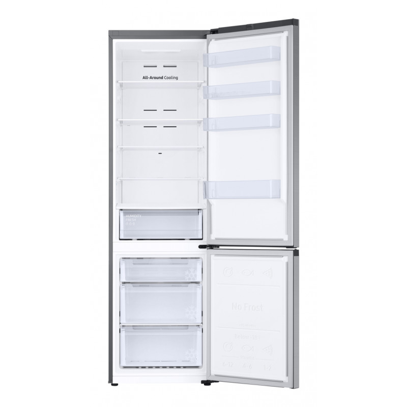 Samsung RL38C600CSA/EG frigorifero combinato freestanding, altezza 203 cm, classe di efficienza energetica C, argento