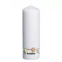 BOLSIUS candela cilindro Ø300x98mm bianco