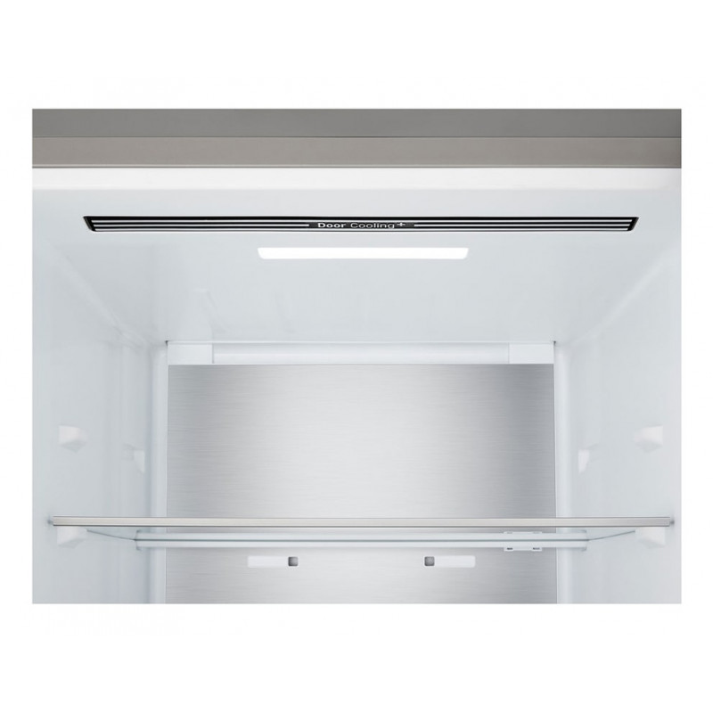 LG GBBS525APY frigorifero con congelatore in basso, 375 L Total No Frost, argento