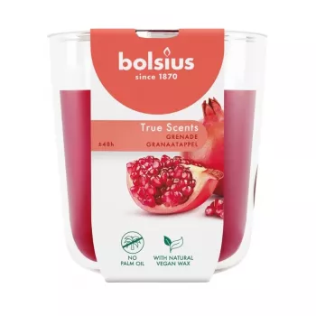 BOLSIUS True Scents Candela profumata melograno in vetro Ø97x85mm
