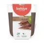 BOLSIUS True Scents Candela profumata in vetro Oud Wood Ø97x85mm