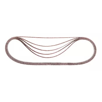 Makita P-43337 Set nastri abrasivi, grana 60, 533 x 13 mm, 5 pezzi