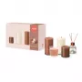 BOLSIUS Cozy Hideaway Apple Cinnamon Set regalo – Sapone mani, Lozione corpo e Candela profumata