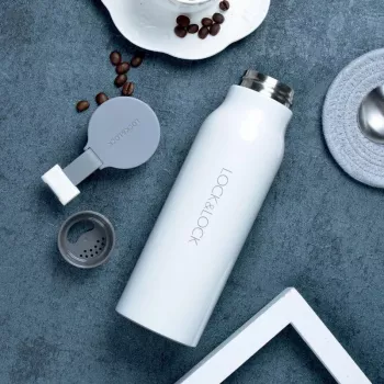LOCKNLOCK tazza termica Name 500 ml bianco