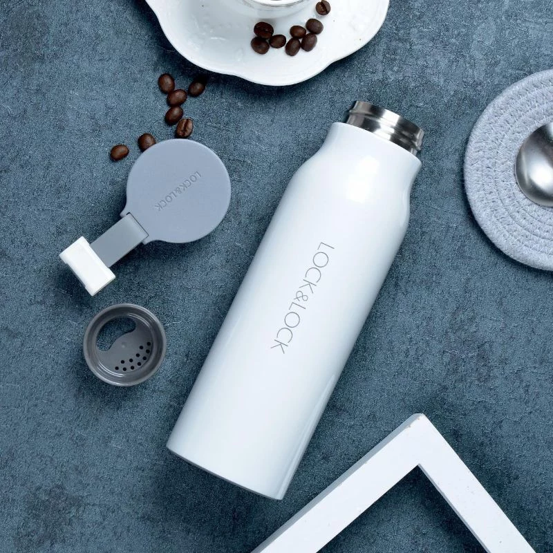 LOCKNLOCK tazza termica Name 500 ml bianco