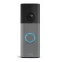 Ring Battery Video Doorbell 2 – 2K, audio bidirezionale, grigio screziato