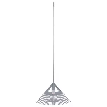 SAUBER Rastrello per foglie con manico 57 cm