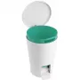 TATAY Pattumiera a pedale per bagno 5L Diabolo verde