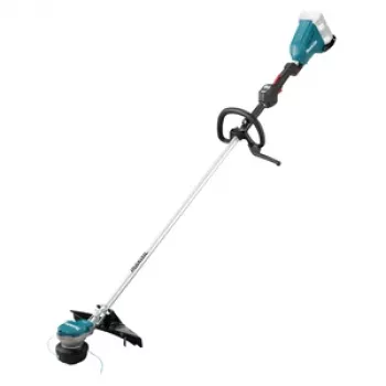 Makita DUR368LZX3 36V (2x18V) Decespugliatore brushless, larghezza di taglio 350mm, impugnatura a bicicletta, asta divisibile, solo utensile