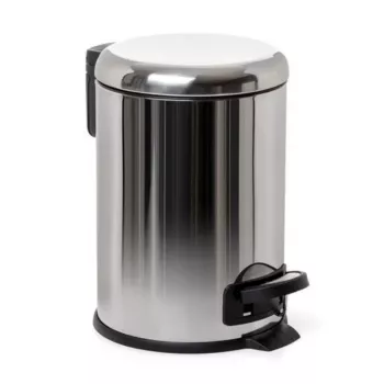 TATAY pattumiera a pedale 3L Nordic acciaio inox