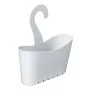 TATAY mensola da bagno multifunzionale sospesa 25x9x28 cm bianco