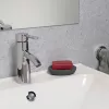 TATAY portasapone in ceramica Soft, grigio antracite