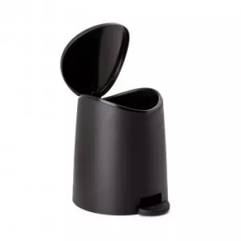 TATAY pattumiera a pedale da bagno 3L Standard nero