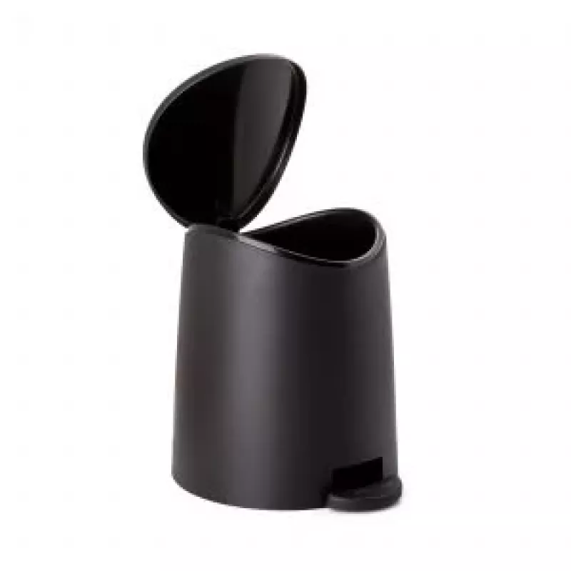 TATAY pattumiera a pedale da bagno 3L Standard nero