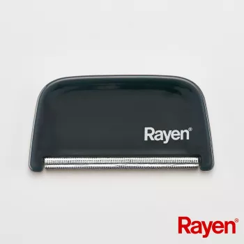 RAYEN rimuovi pelucchi rasoiello per tessuti ricaricabile con lame in acciaio inox