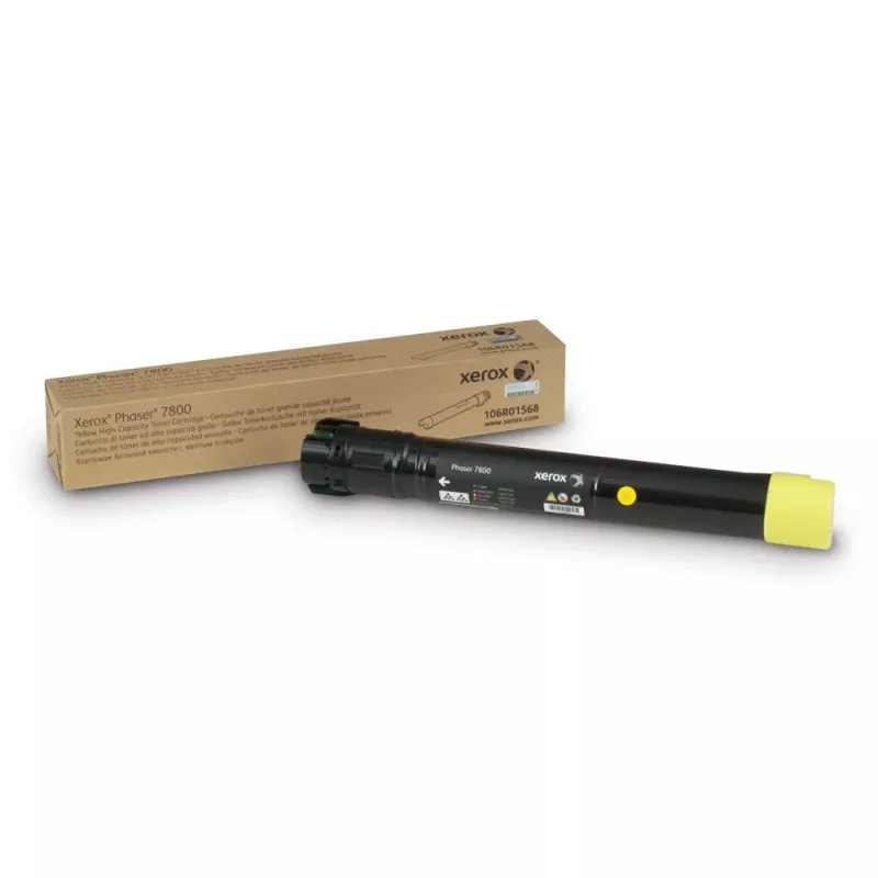 Xerox Phaser 7800 cartuccia toner giallo alta capacità 106R01568 (17.200 pagine)