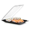 TATAY contenitore per frutta e sushi cocktail 17x25,2x3,2 cm nero