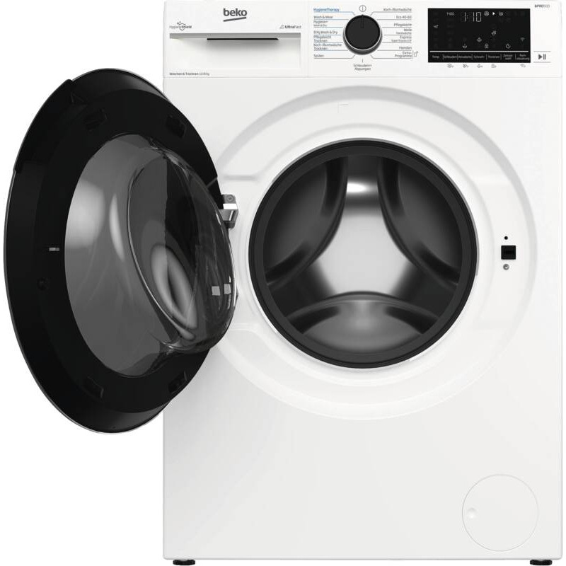 Beko B3DFT512447W lavasciuga 12 kg / 8 kg, 1400 giri/min, classe energetica D, bianco