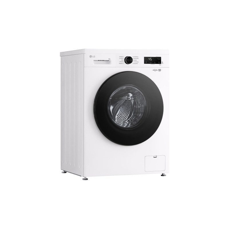 LG F4WB308Y lavatrice a carica frontale 8 kg 1400 giri/min con AI DD e vapore