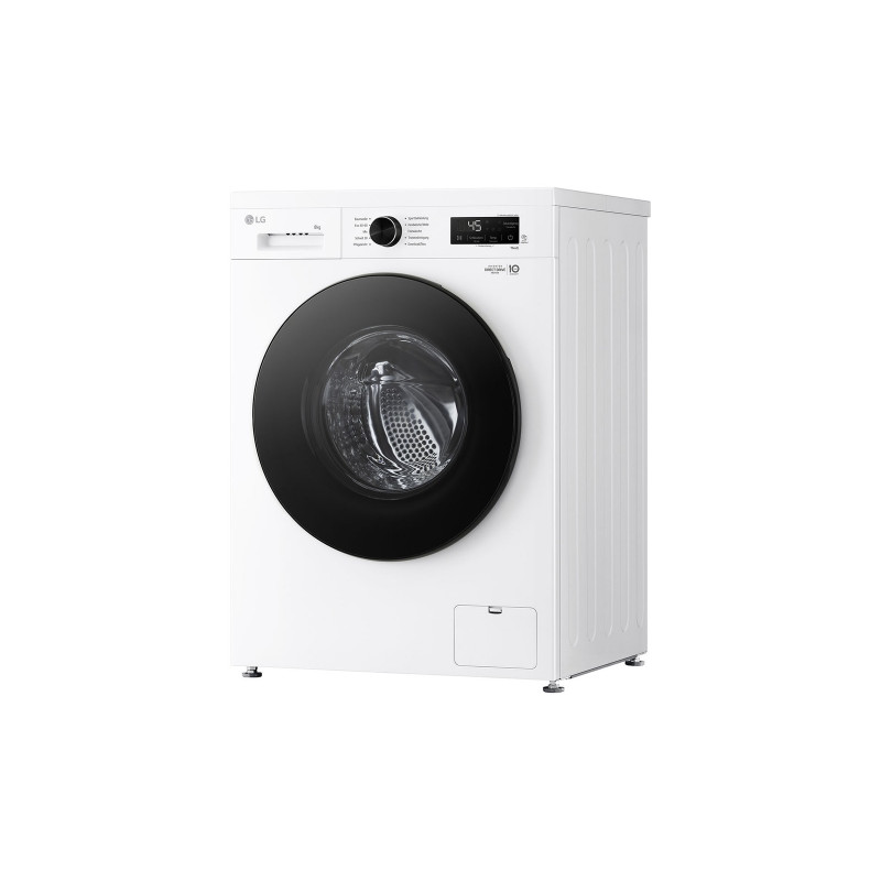 LG F4WB308Y lavatrice a carica frontale 8 kg 1400 giri/min con AI DD e vapore