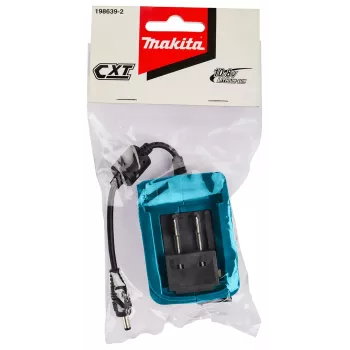 Makita CXT 12V max adattatore batteria Li-Ion con uscita connettore DC (5,5 x 2,1 mm), 2,2A